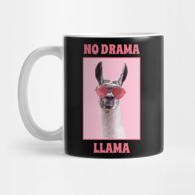 No Drama Llama by ChristianShirtsStudios